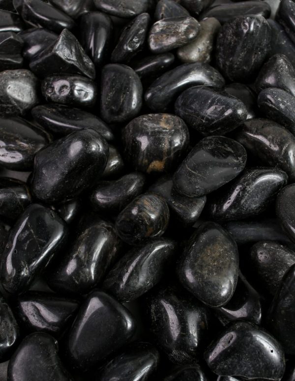 Galet Noir Poli 40/60 mm