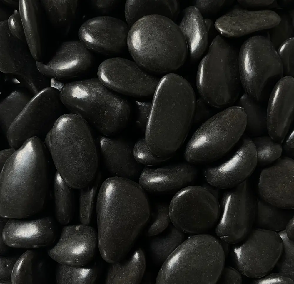 Galet Noir Poli 40/60 mm – Image 2