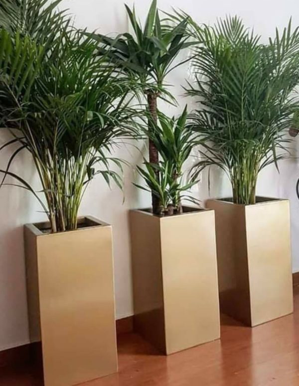 Pot Carré de 60cm en polyester