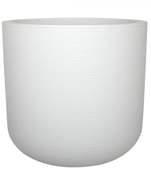 Pot strie en polystone de 50cm